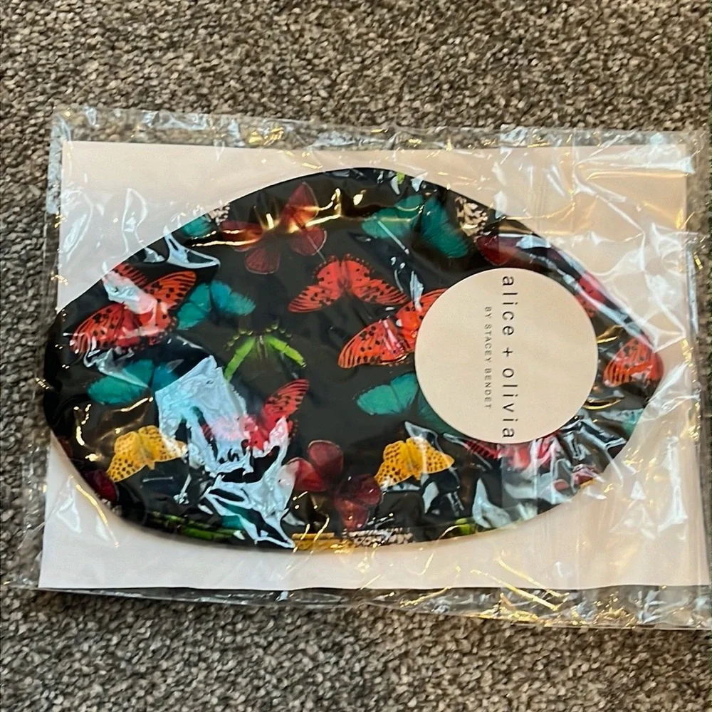 Alice + Olivia butterfly face mask NWT OS